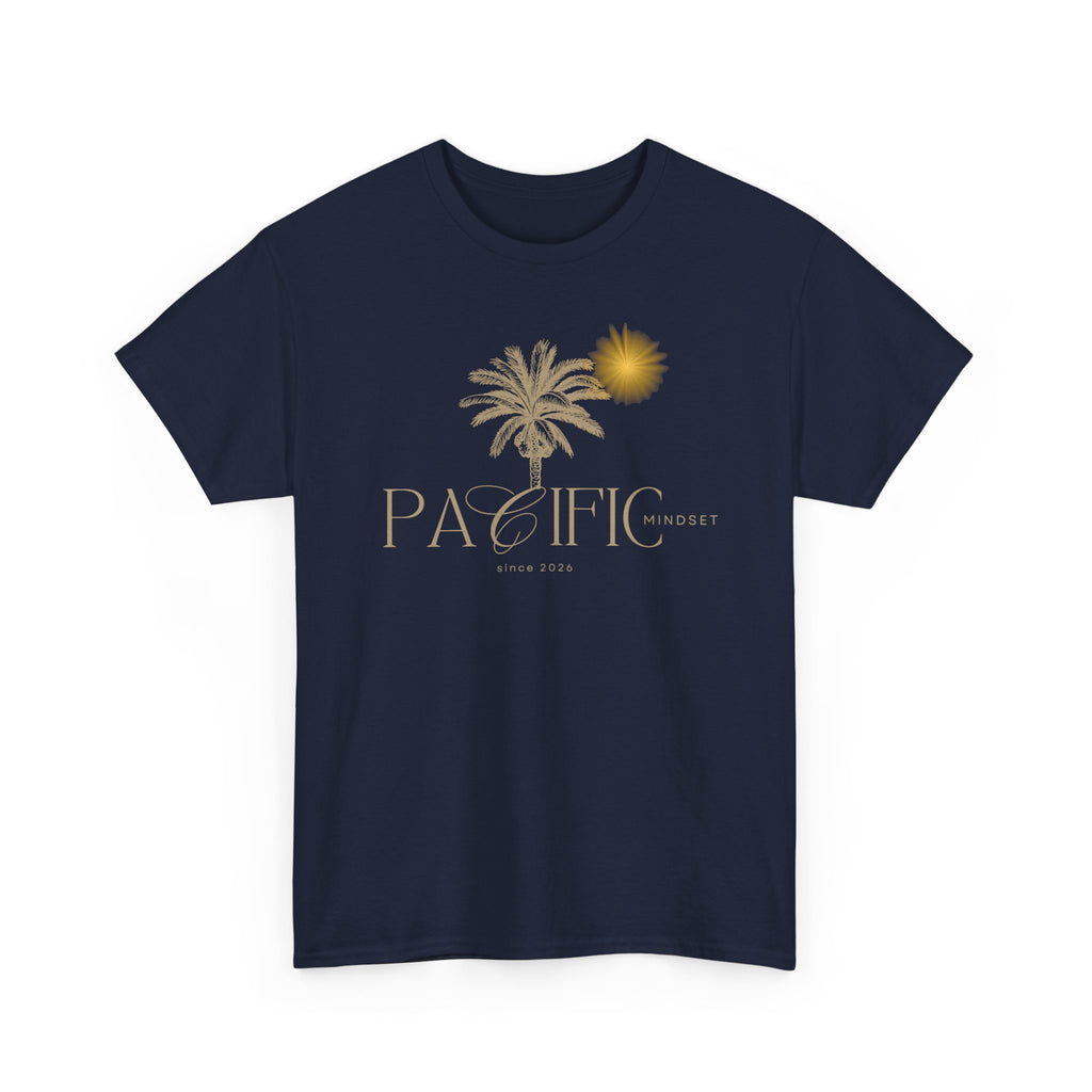 Pacific Sunset T-Shirt — Palm Tree & Sun Beach Tee